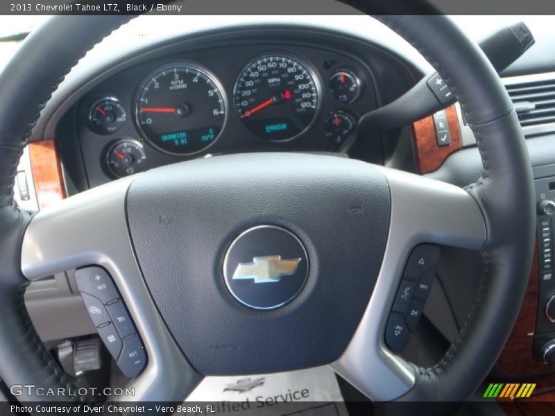 Black / Ebony 2013 Chevrolet Tahoe LTZ