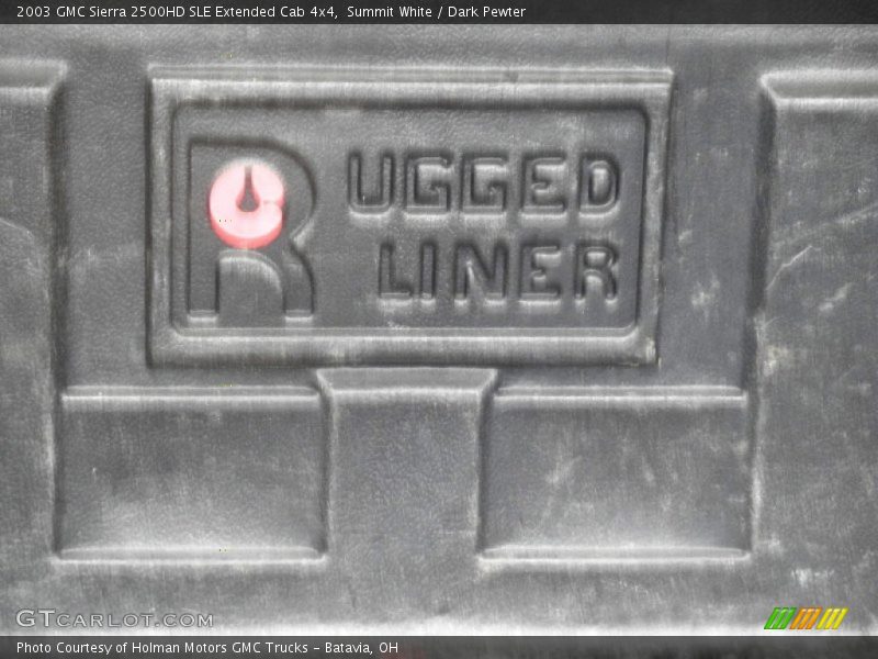 Summit White / Dark Pewter 2003 GMC Sierra 2500HD SLE Extended Cab 4x4