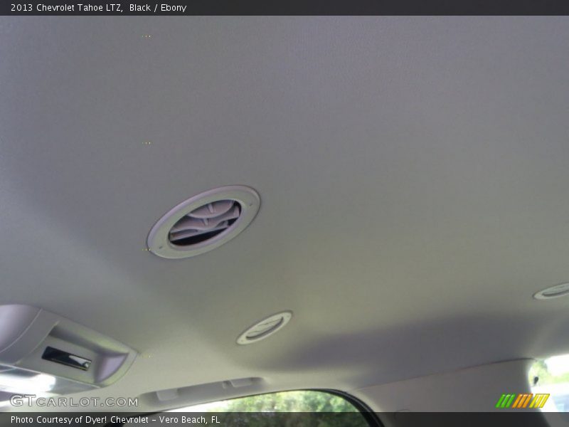 Black / Ebony 2013 Chevrolet Tahoe LTZ