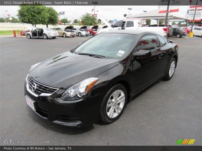 Super Black / Charcoal 2012 Nissan Altima 2.5 S Coupe