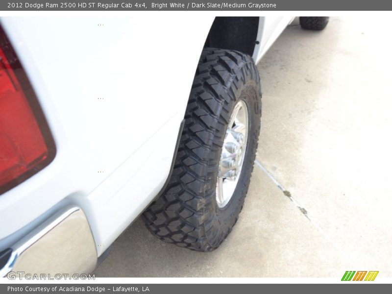 Bright White / Dark Slate/Medium Graystone 2012 Dodge Ram 2500 HD ST Regular Cab 4x4