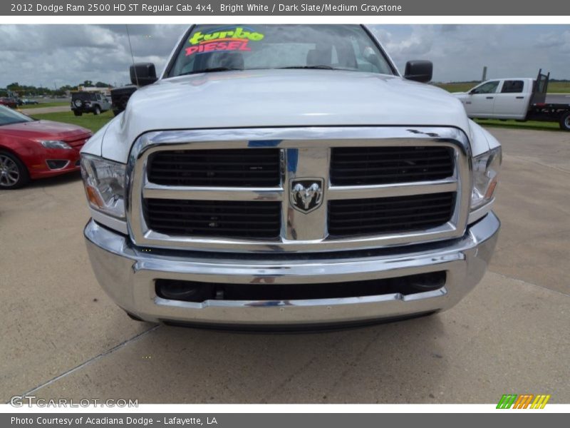 Bright White / Dark Slate/Medium Graystone 2012 Dodge Ram 2500 HD ST Regular Cab 4x4