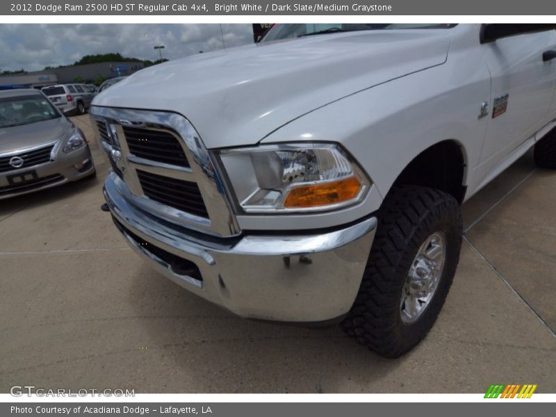 Bright White / Dark Slate/Medium Graystone 2012 Dodge Ram 2500 HD ST Regular Cab 4x4