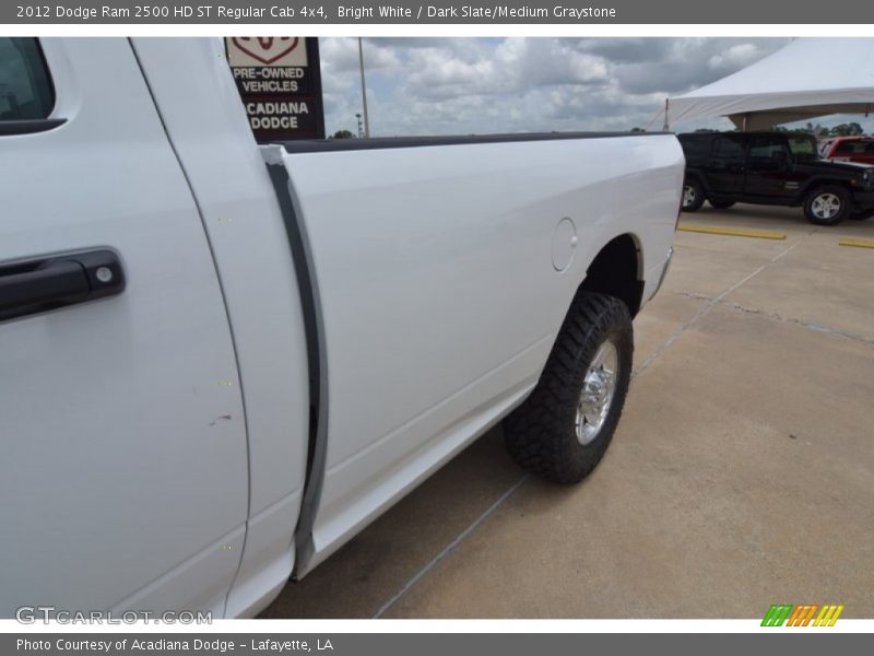 Bright White / Dark Slate/Medium Graystone 2012 Dodge Ram 2500 HD ST Regular Cab 4x4