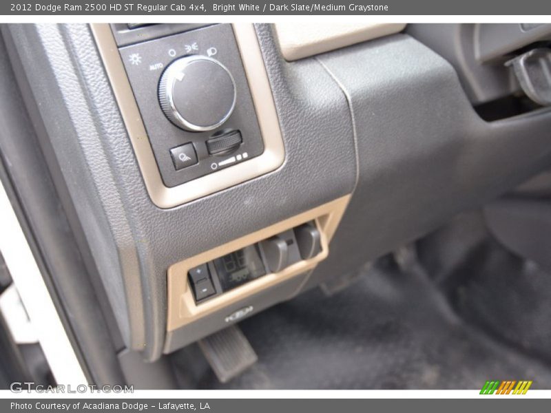 Bright White / Dark Slate/Medium Graystone 2012 Dodge Ram 2500 HD ST Regular Cab 4x4