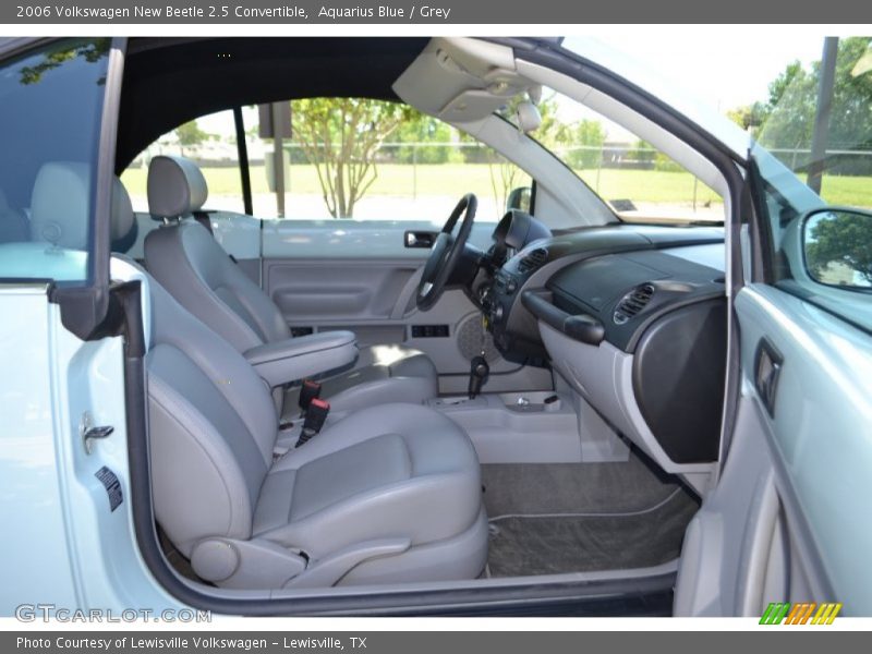 Aquarius Blue / Grey 2006 Volkswagen New Beetle 2.5 Convertible