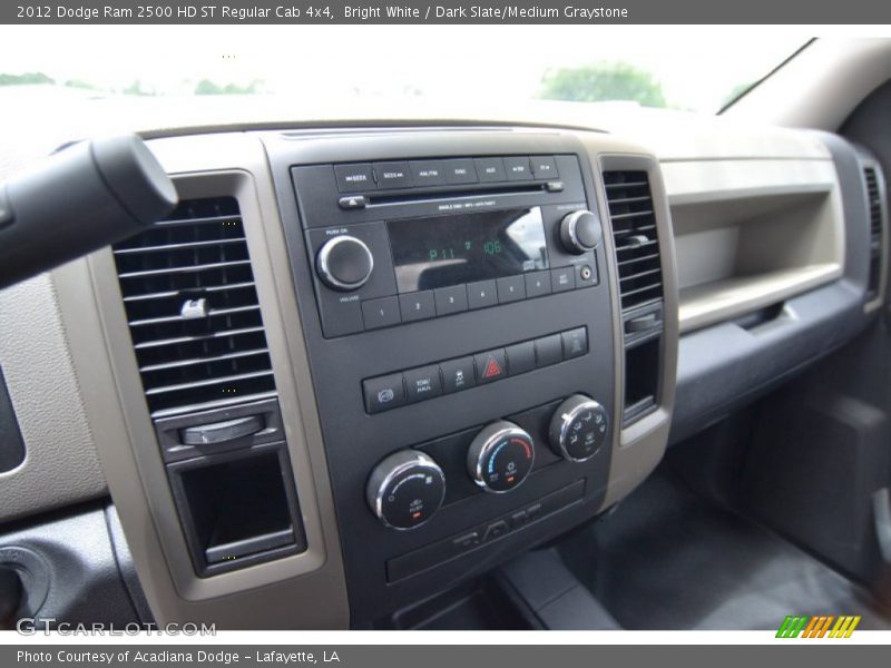 Controls of 2012 Ram 2500 HD ST Regular Cab 4x4