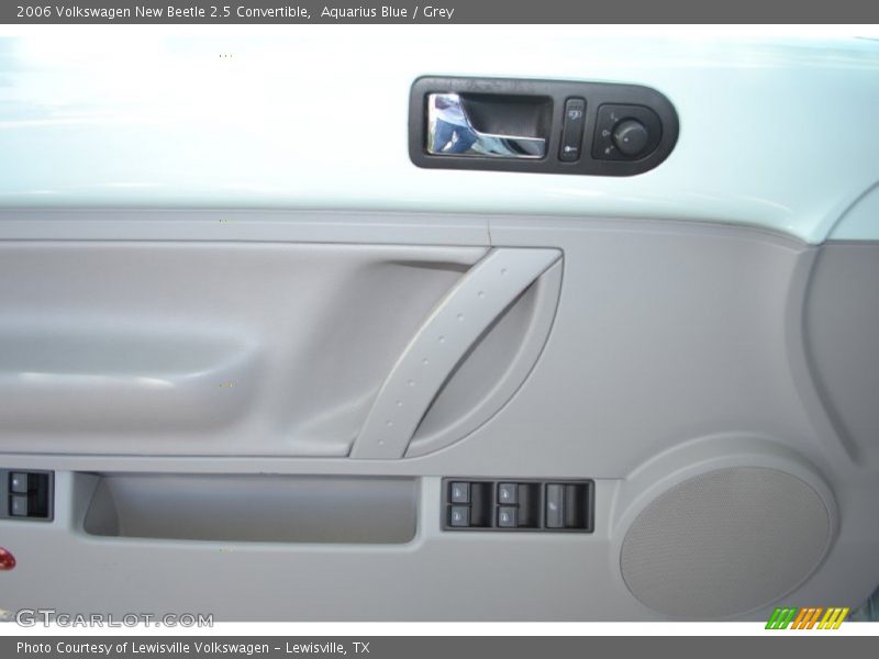 Aquarius Blue / Grey 2006 Volkswagen New Beetle 2.5 Convertible