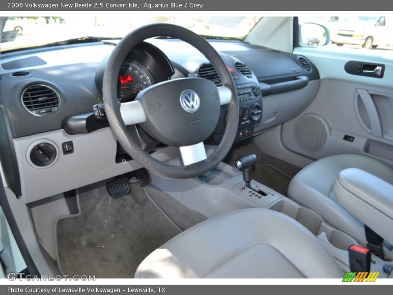  2006 New Beetle 2.5 Convertible Grey Interior