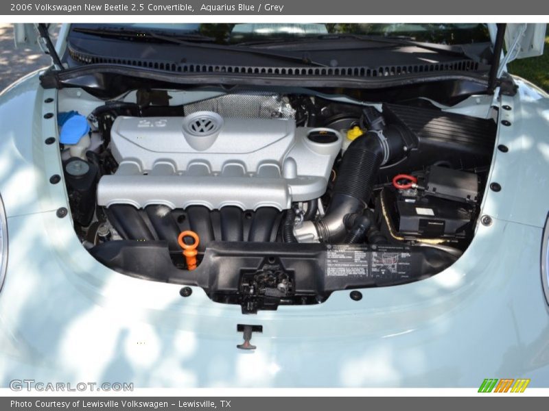  2006 New Beetle 2.5 Convertible Engine - 2.5L DOHC 20V Inline 5 Cylinder