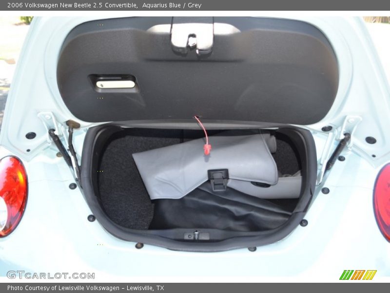 Aquarius Blue / Grey 2006 Volkswagen New Beetle 2.5 Convertible