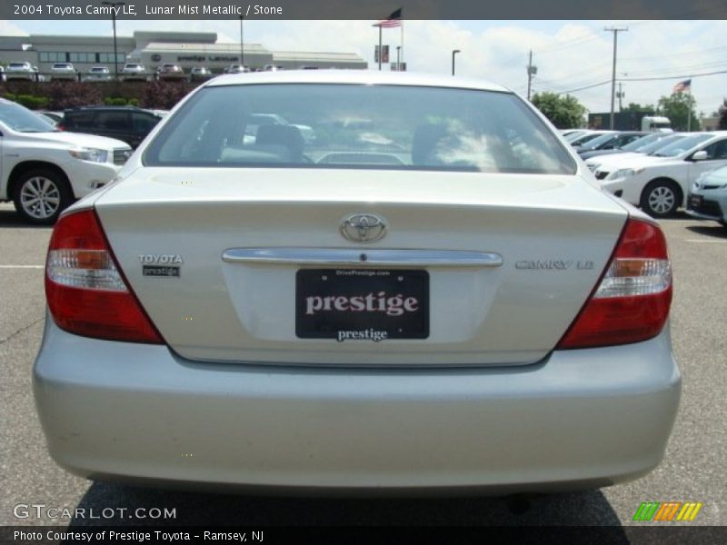 Lunar Mist Metallic / Stone 2004 Toyota Camry LE