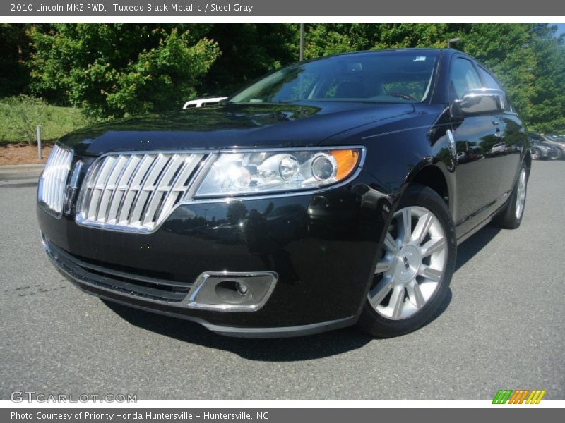 Tuxedo Black Metallic / Steel Gray 2010 Lincoln MKZ FWD