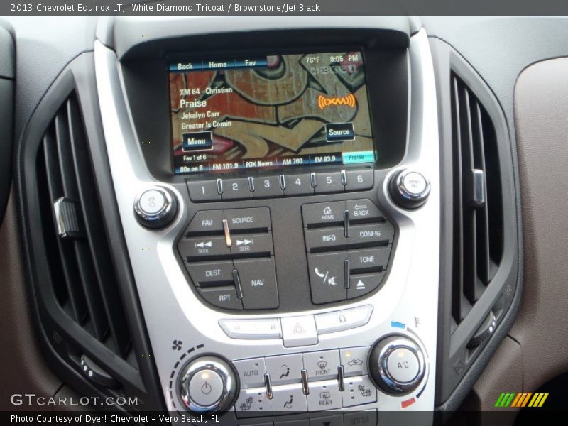 Controls of 2013 Equinox LT