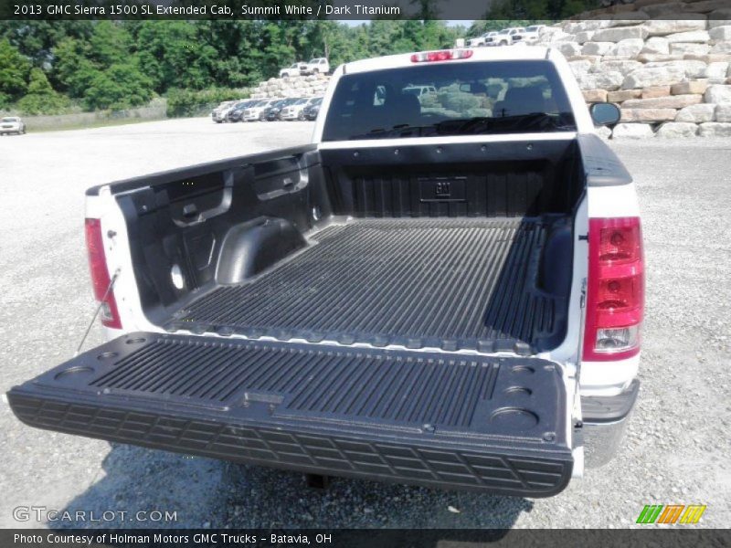 Summit White / Dark Titanium 2013 GMC Sierra 1500 SL Extended Cab