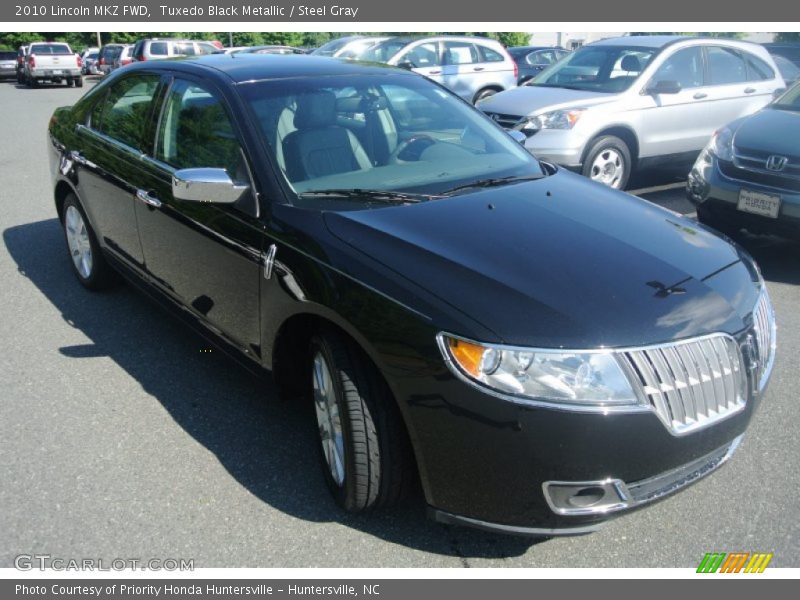 Tuxedo Black Metallic / Steel Gray 2010 Lincoln MKZ FWD