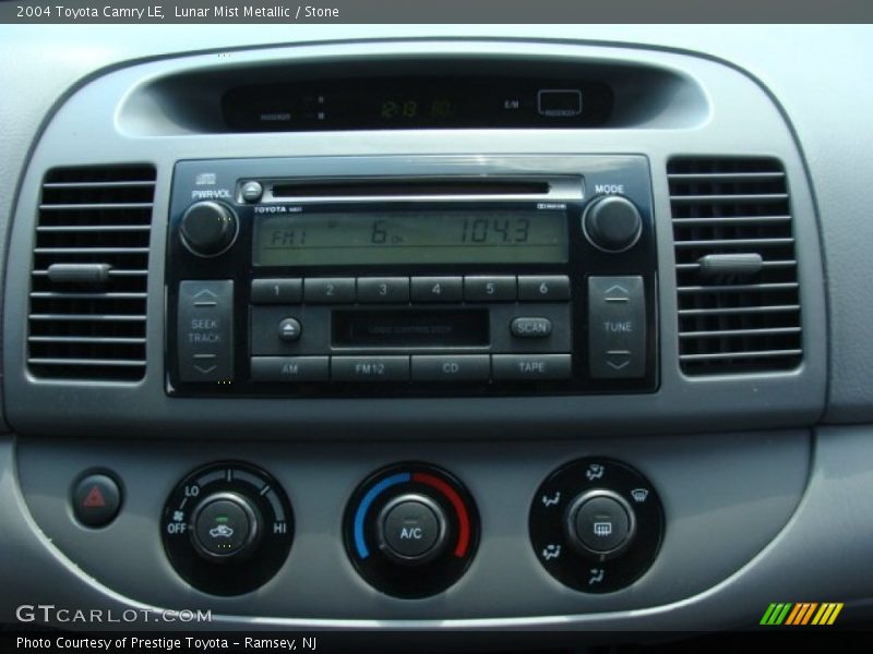 Lunar Mist Metallic / Stone 2004 Toyota Camry LE
