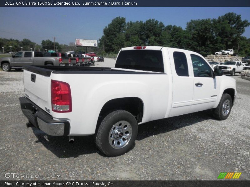  2013 Sierra 1500 SL Extended Cab Summit White