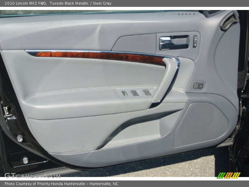 Tuxedo Black Metallic / Steel Gray 2010 Lincoln MKZ FWD