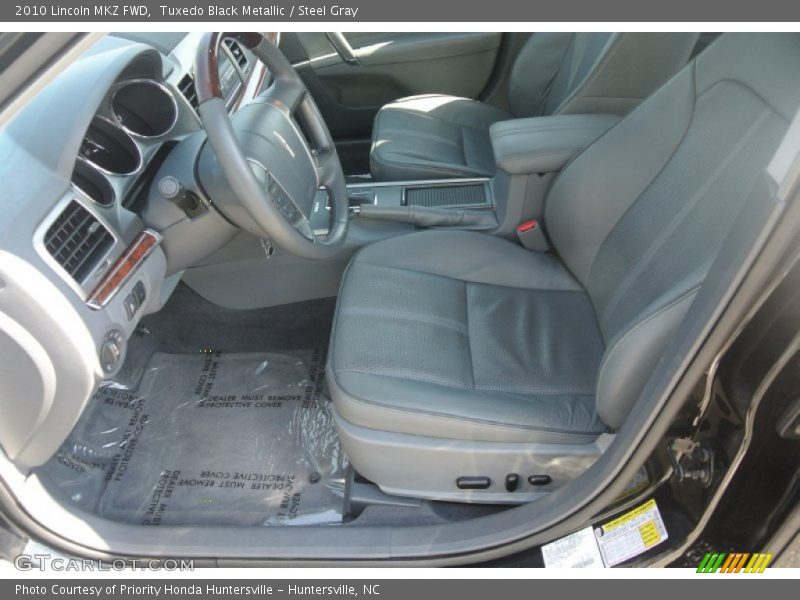 Tuxedo Black Metallic / Steel Gray 2010 Lincoln MKZ FWD
