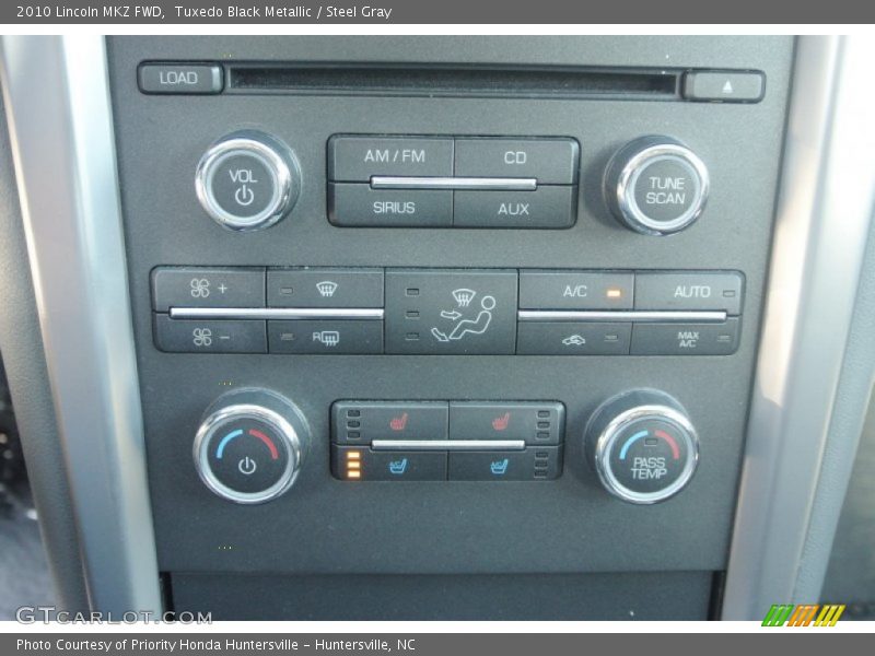 Tuxedo Black Metallic / Steel Gray 2010 Lincoln MKZ FWD