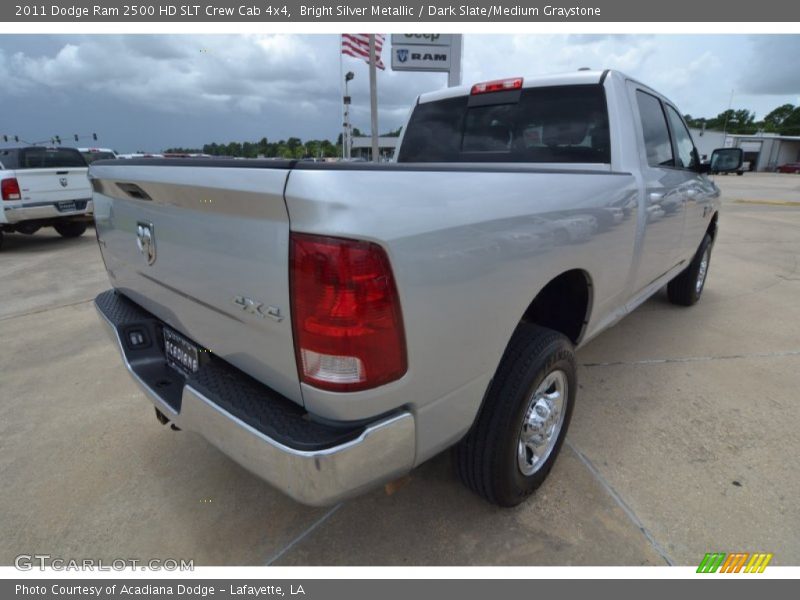 Bright Silver Metallic / Dark Slate/Medium Graystone 2011 Dodge Ram 2500 HD SLT Crew Cab 4x4