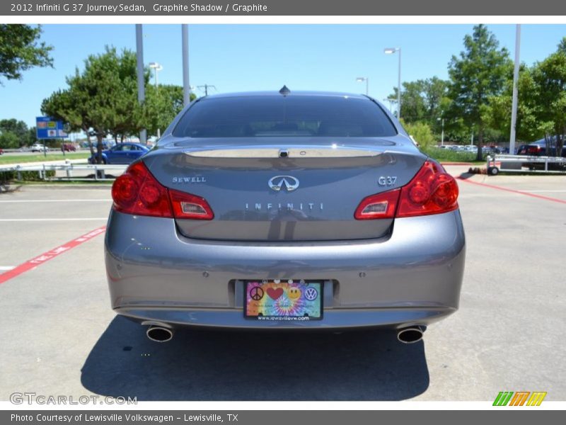 Graphite Shadow / Graphite 2012 Infiniti G 37 Journey Sedan