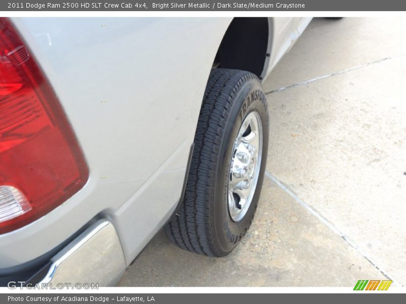 Bright Silver Metallic / Dark Slate/Medium Graystone 2011 Dodge Ram 2500 HD SLT Crew Cab 4x4
