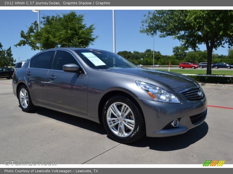 Graphite Shadow / Graphite 2012 Infiniti G 37 Journey Sedan