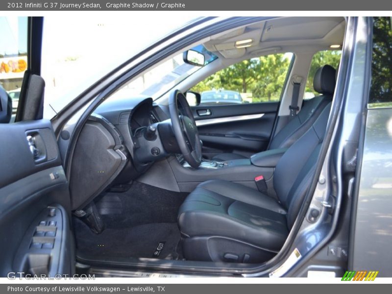 Graphite Shadow / Graphite 2012 Infiniti G 37 Journey Sedan
