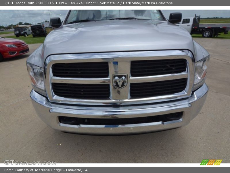 Bright Silver Metallic / Dark Slate/Medium Graystone 2011 Dodge Ram 2500 HD SLT Crew Cab 4x4