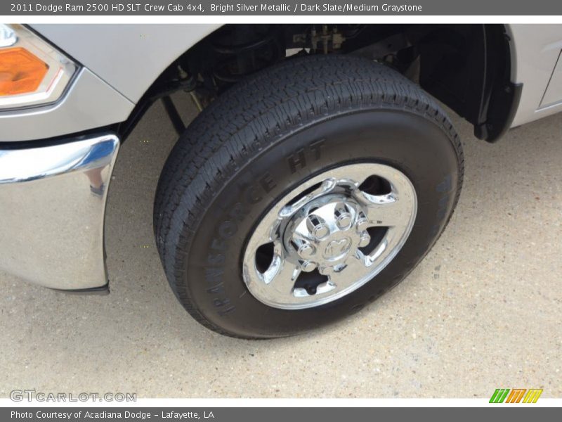 Bright Silver Metallic / Dark Slate/Medium Graystone 2011 Dodge Ram 2500 HD SLT Crew Cab 4x4