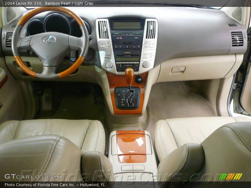 Bamboo Pearl / Light Gray 2004 Lexus RX 330