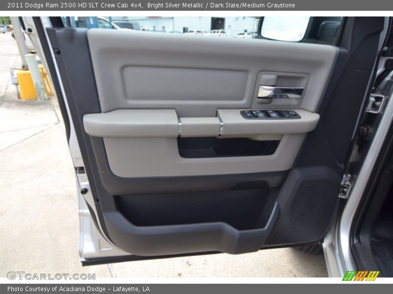 Bright Silver Metallic / Dark Slate/Medium Graystone 2011 Dodge Ram 2500 HD SLT Crew Cab 4x4