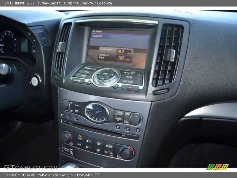 Graphite Shadow / Graphite 2012 Infiniti G 37 Journey Sedan
