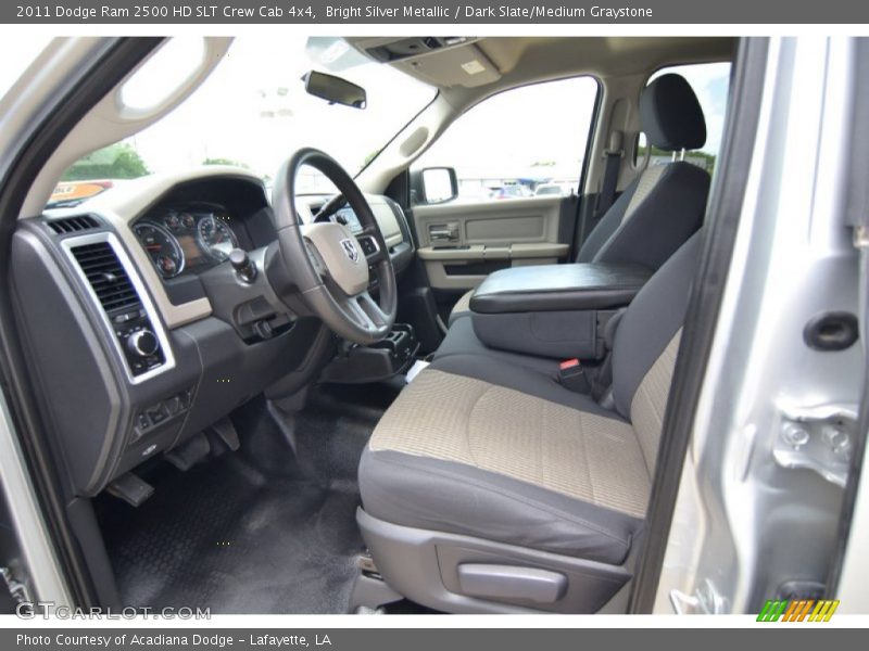 Bright Silver Metallic / Dark Slate/Medium Graystone 2011 Dodge Ram 2500 HD SLT Crew Cab 4x4