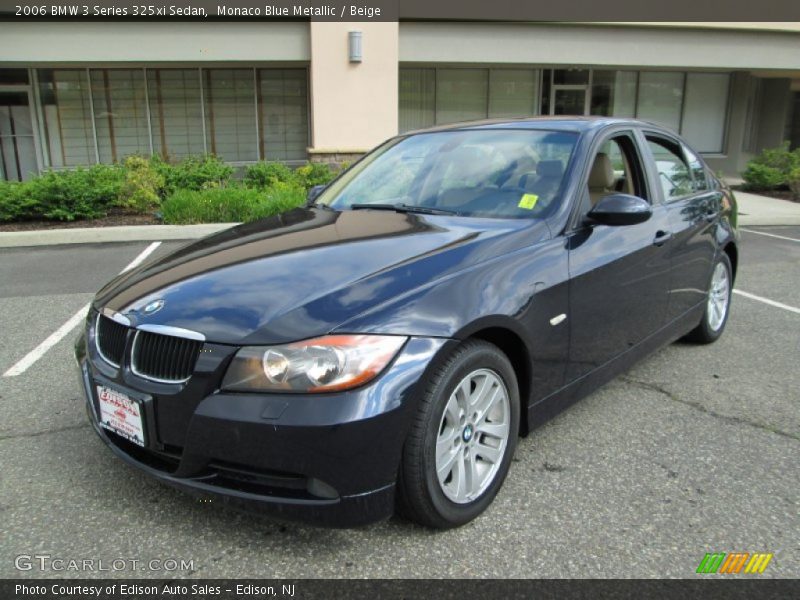 Monaco Blue Metallic / Beige 2006 BMW 3 Series 325xi Sedan