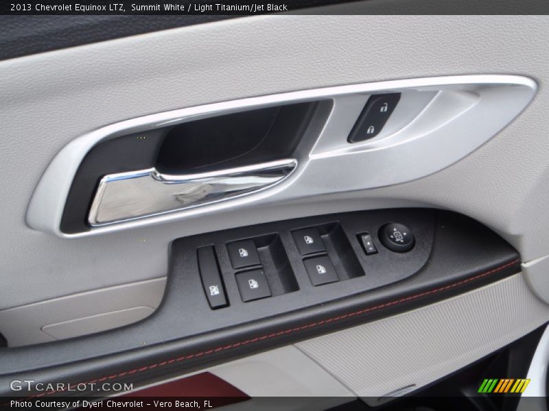 Summit White / Light Titanium/Jet Black 2013 Chevrolet Equinox LTZ