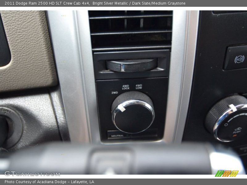 Bright Silver Metallic / Dark Slate/Medium Graystone 2011 Dodge Ram 2500 HD SLT Crew Cab 4x4