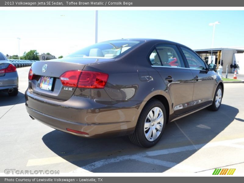Toffee Brown Metallic / Cornsilk Beige 2013 Volkswagen Jetta SE Sedan
