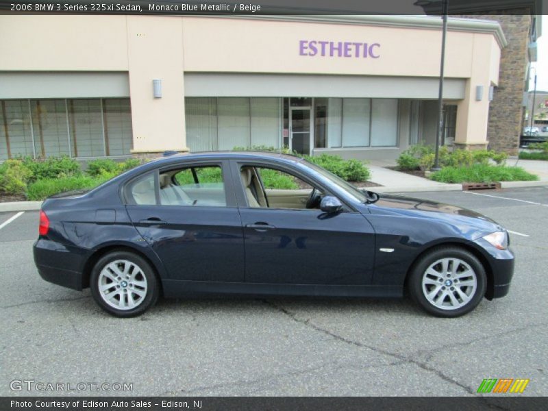 Monaco Blue Metallic / Beige 2006 BMW 3 Series 325xi Sedan