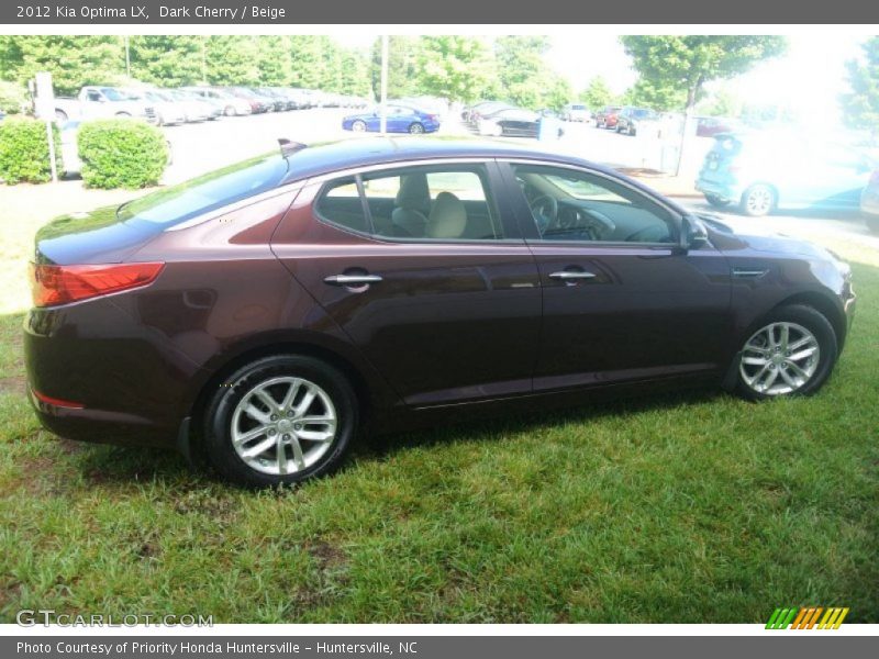 Dark Cherry / Beige 2012 Kia Optima LX