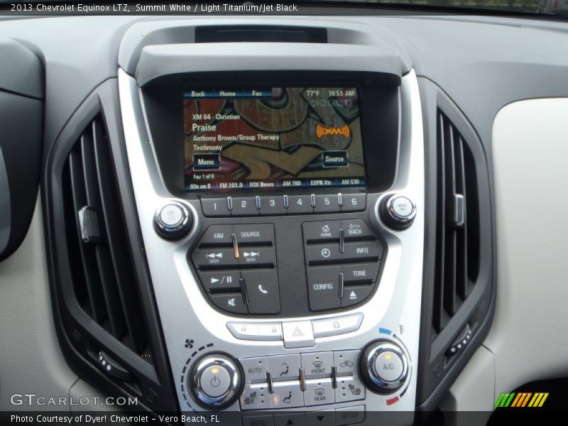 Summit White / Light Titanium/Jet Black 2013 Chevrolet Equinox LTZ