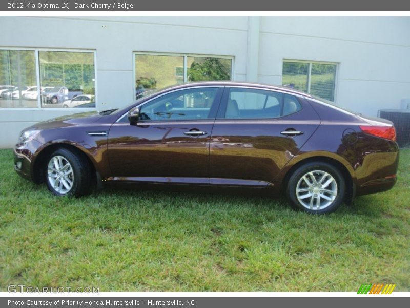 Dark Cherry / Beige 2012 Kia Optima LX