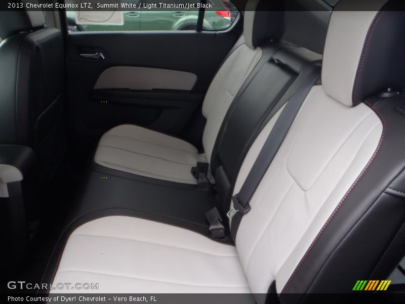 Summit White / Light Titanium/Jet Black 2013 Chevrolet Equinox LTZ