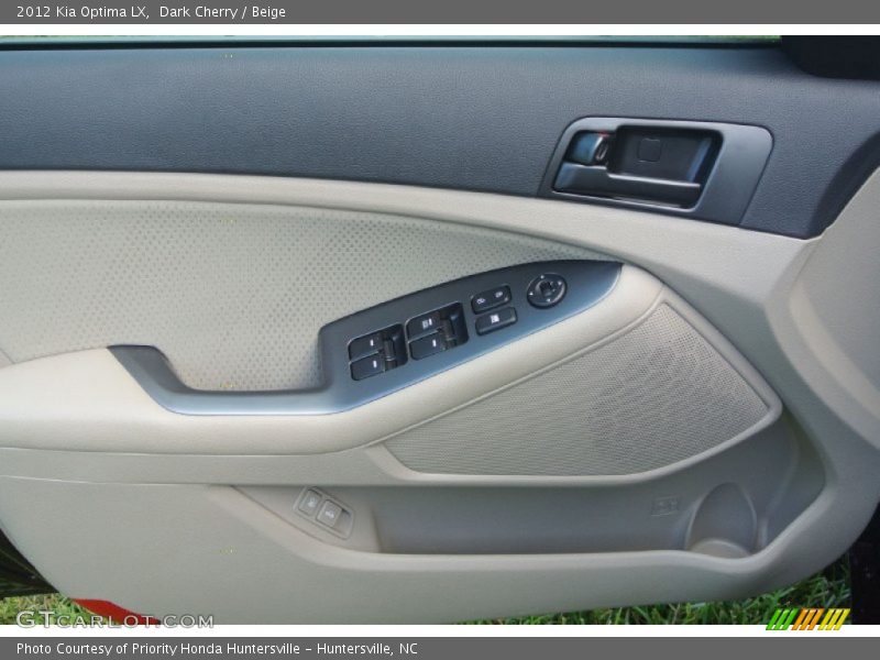 Dark Cherry / Beige 2012 Kia Optima LX