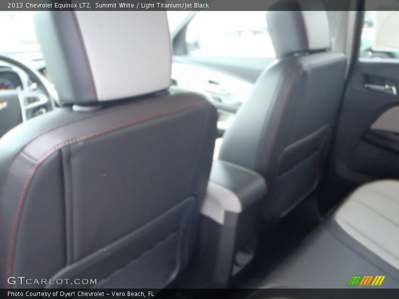 Summit White / Light Titanium/Jet Black 2013 Chevrolet Equinox LTZ