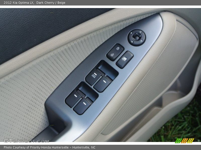 Dark Cherry / Beige 2012 Kia Optima LX