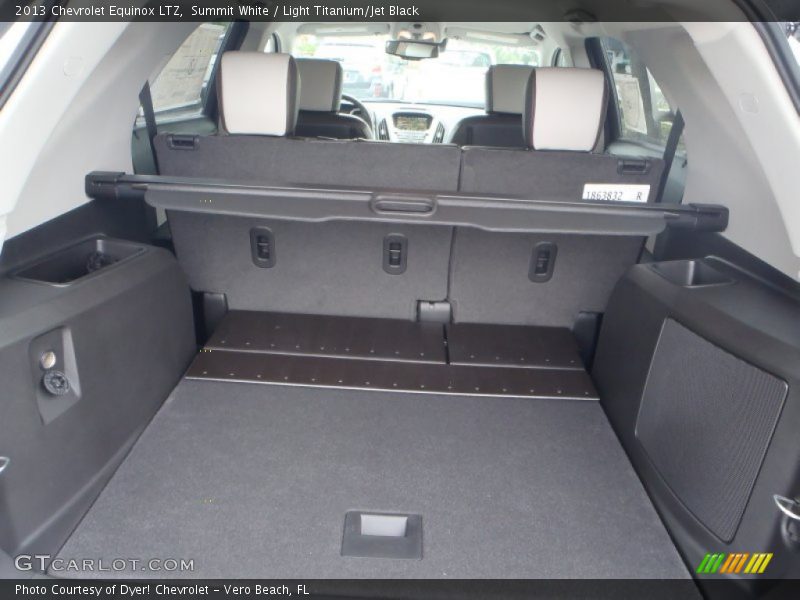 Summit White / Light Titanium/Jet Black 2013 Chevrolet Equinox LTZ