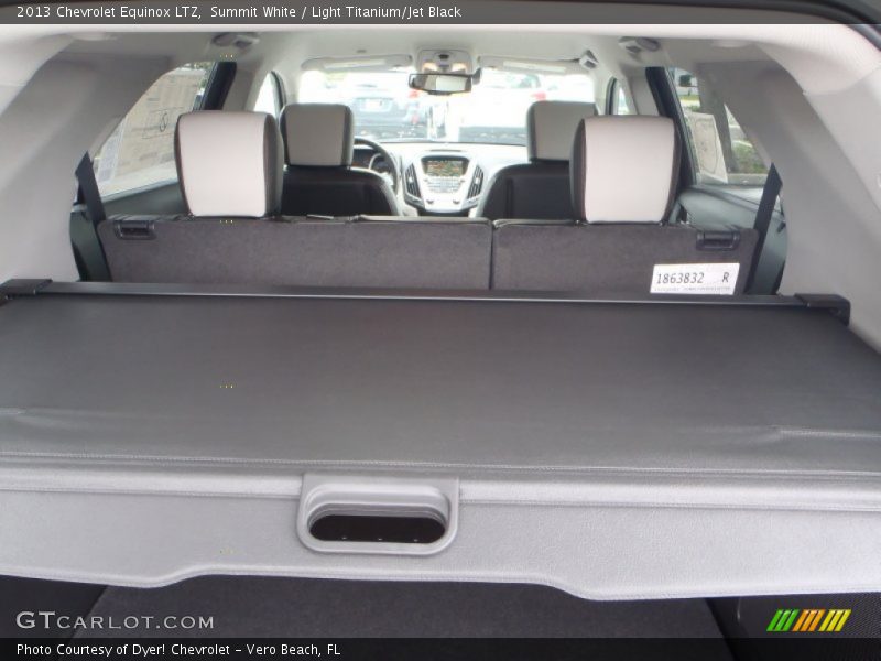 Summit White / Light Titanium/Jet Black 2013 Chevrolet Equinox LTZ